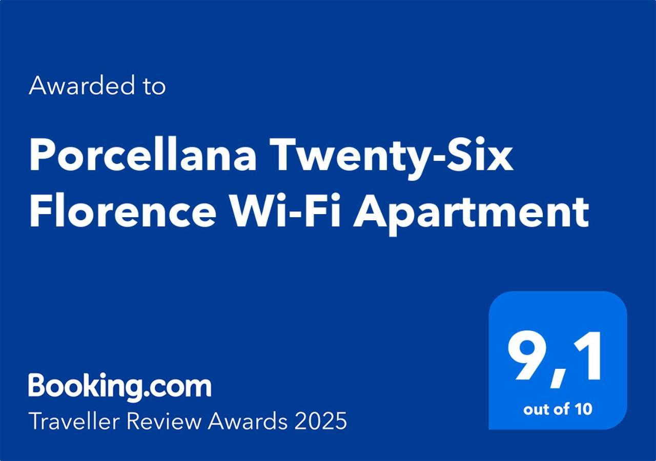 Porcellana Twenty-Six Florence Wi-Fi Apartment Exteriér fotografie